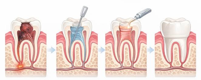 عصبکشی دندان چگونه انجام میشود؟ همه چیز درباره درمان ریشه دندان